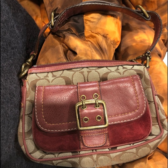 Coach shoulder bag (pochette) - Picture 1 of 12